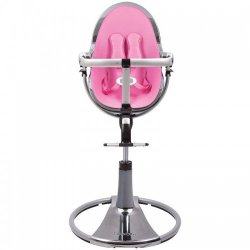 Pink - Стульчик для кормления Bloom  Fresco Chrome Mercury